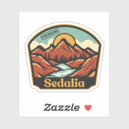 Sedalia, Colorado-Aufkleber Aufkleber