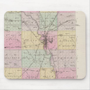 Sedgwick Landkreis, Mount Hope und Derby, Kansas Mousepad