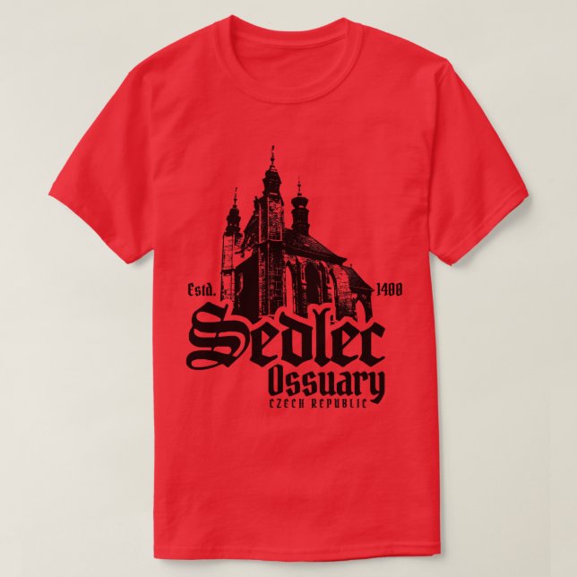 Sedlec Ossuary T-Shirt (Design vorne)