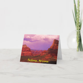 Sedona, Arizona-Anmerkungs-Karte Karte