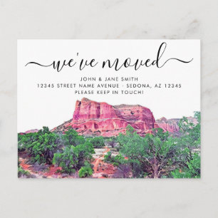 Sedona Arizona Bewegende Ankündigung Postkarte