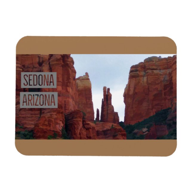 Sedona Arizona Magnet (Horizontal)