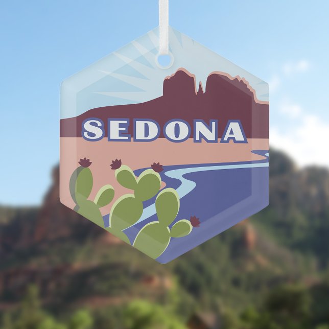 Sedona, Arizona Ornament Aus Glas (Von Creator hochgeladen)