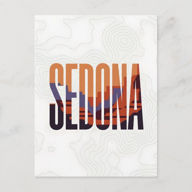 Sedona, Arizona Postcard Postkarte (Vorderseite)