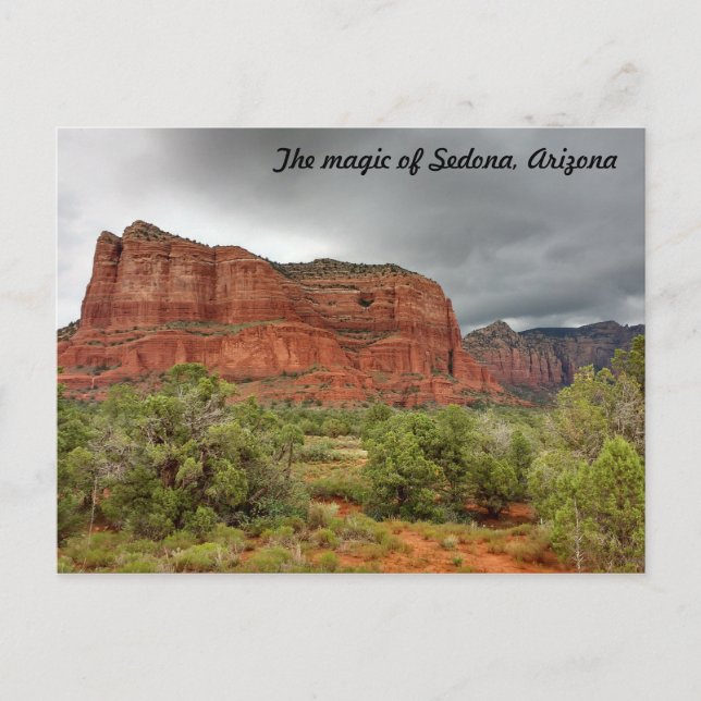 Sedona, Arizona Postkarte (Vorderseite)