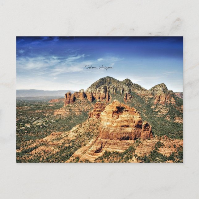 Sedona, Arizona Postkarte (Vorderseite)