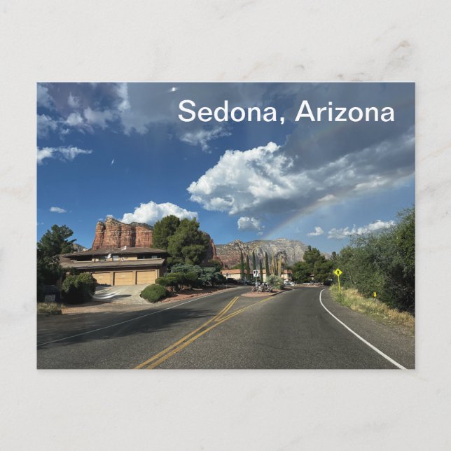Sedona, Arizona Postkarte (Vorderseite)
