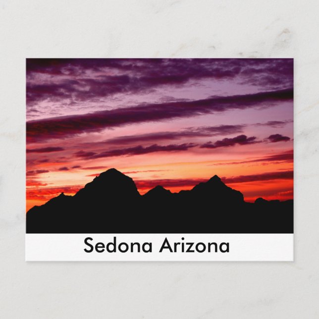 Sedona Arizona Postkarte (Vorderseite)