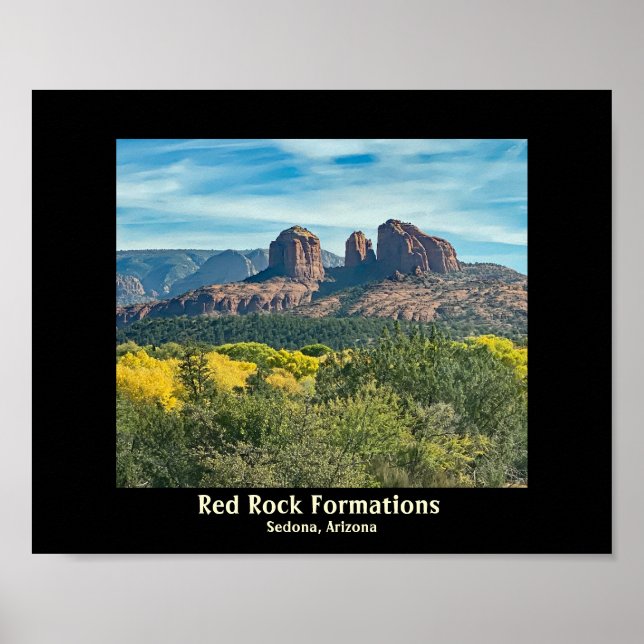 Sedona Arizona Red Rocks Poster (Vorne)