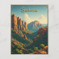 Sedona Arizona Red Rocks Sonnenuntergang Landschaf