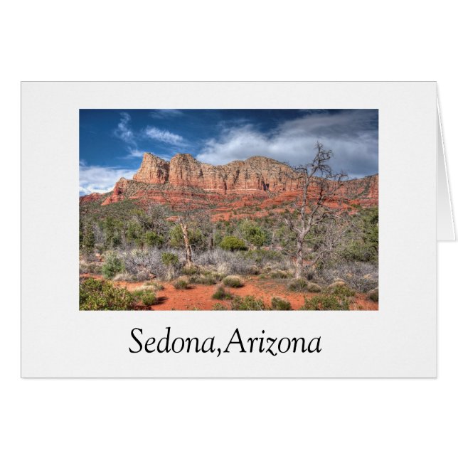 Sedona Arizona roches rouges (Devant horizontal)