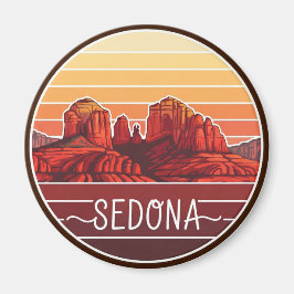 Sedona Arizona Rocks Travel Magnet