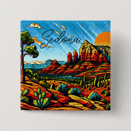 Sedona, Arizona Roter Canyon Button