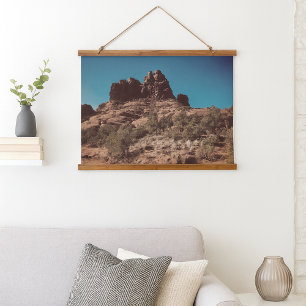 Sedona Arizona Roter Felsen Nationalpark Wandteppich Mit Holzrahmen