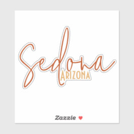 Sedona Arizona Souvenir Reise Geschenk Aufkleber