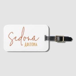 Sedona Arizona Souvenir Reise Geschenk Gepäckanhänger