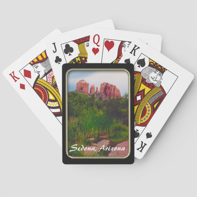 Sedona Arizona Spielkarten (Rückseite)