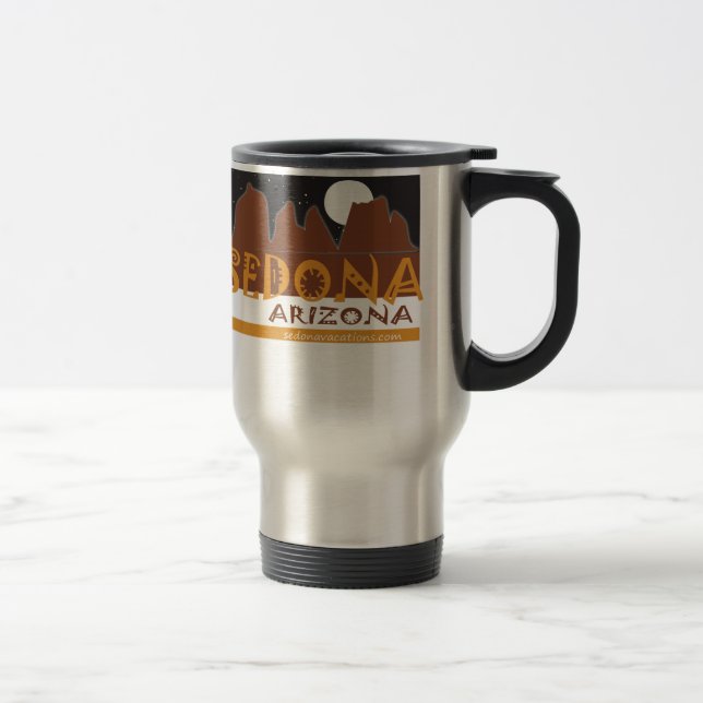 Sedona Arizona thermische Reise-Tasse Reisebecher (Rechts)