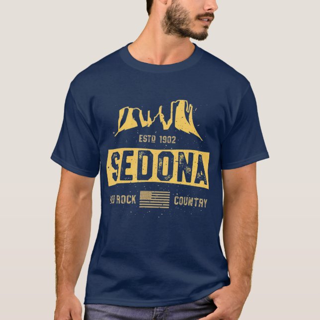 Sedona Arizona Wandern T-Shirt (Vorderseite)