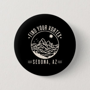 Sedona Arizona Wellness Wirbel spiritueller Wander Button