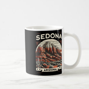 Sedona Az Wandern Outdoor Berg Sedona USA Retro Kaffeetasse