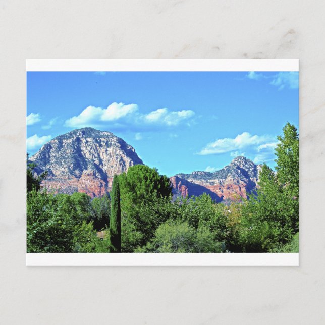 Sedona Berglandschaft Postkarte (Vorderseite)