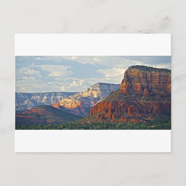 Sedona Berglandschaft Postkarte (Vorderseite)