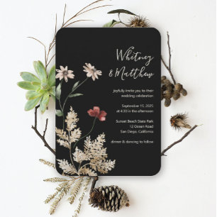 Sedona Garden Wedding Invitation