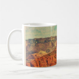 Sedona in der Grunge-Kaffee-Tasse Kaffeetasse