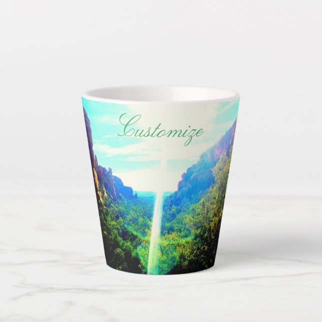 Sedona Light Beam Thunder Cove Milchtasse (Vorderseite)