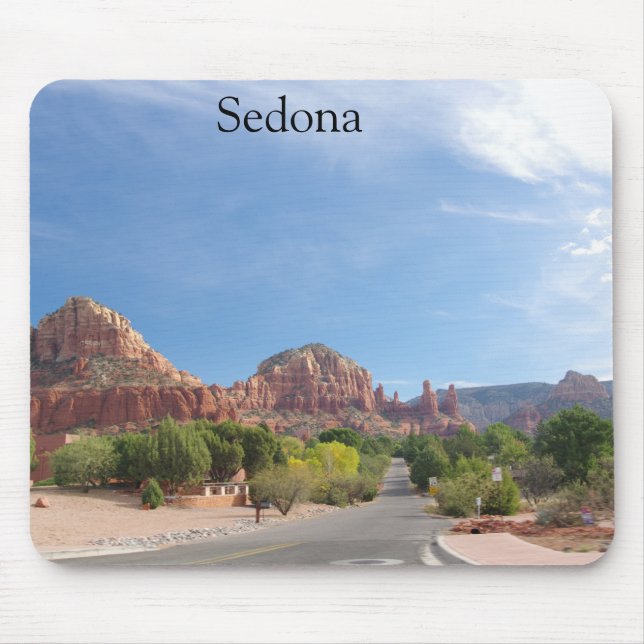 Sedona Red rocks Mousepad (Vorne)