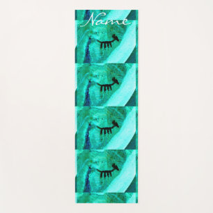 Sedona Rote Rockkunst Thunder_Cove Green Yogamatte
