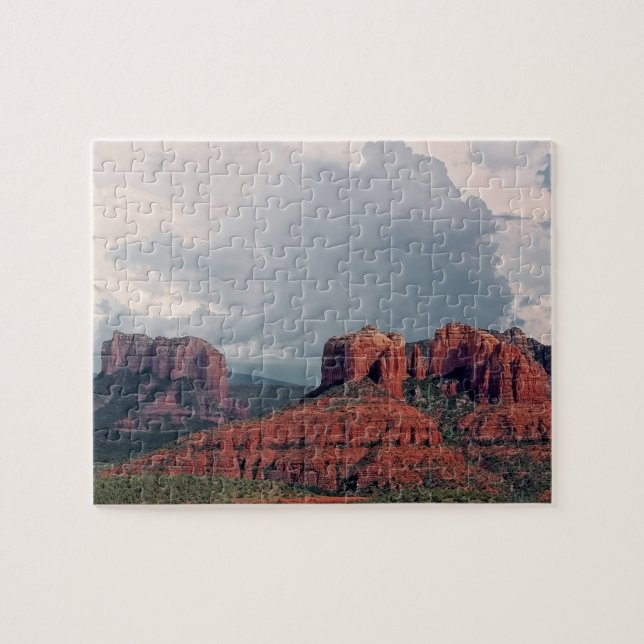 Sedona rotes Felsen-Puzzlespiel (Horizontal)