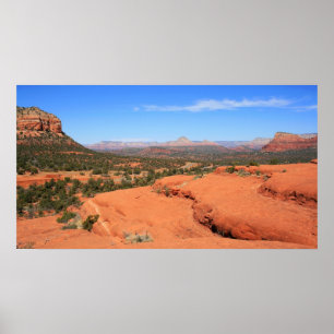 Sedona Tal-Ansichten Poster