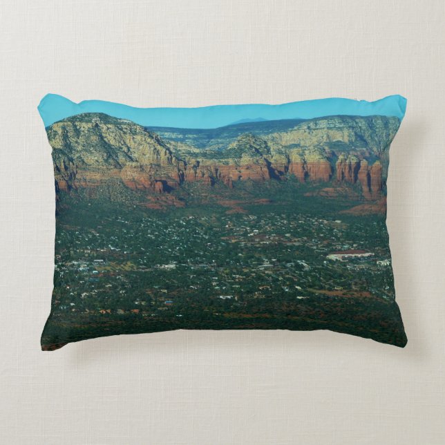 Sedona und Coffee Pot Rock von oben Dekokissen (Vorderseite)