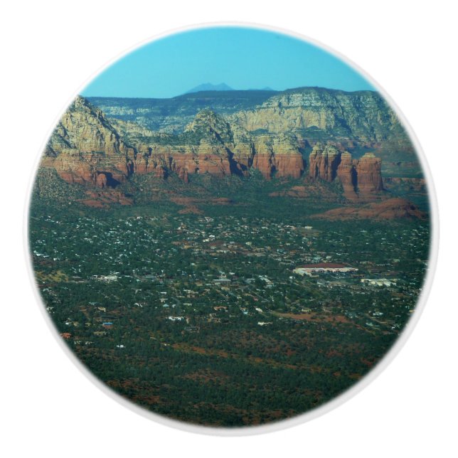 Sedona und Coffee Pot Rock von oben Keramikknauf (Vorderseite)