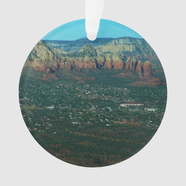 Sedona und Coffee Pot Rock von oben Ornament (Vorderseite)