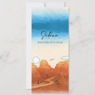 Sedona Wochenende Einladung