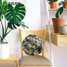 Sedum Spathulifolium Succules floral Rundes Kissen