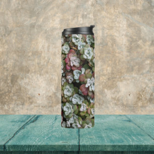 Sedum Spathulifolium Succules floral Thermosbecher