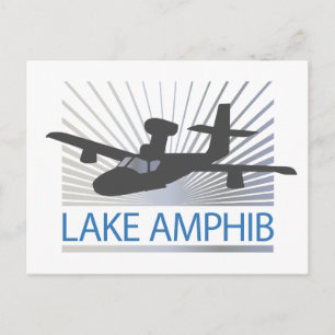 See Amphib Aviation Postkarte