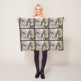 See-angenehme Esel-Fleece-Decke Fleecedecke
