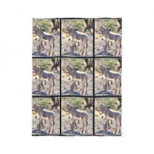 See-angenehme Esel-Fleece-Decke