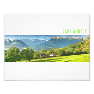 See-Annecy-Druck Fotodruck
