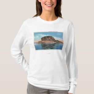See-Ansicht des Felsens Dunder T-Shirt