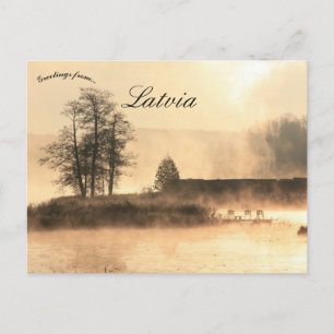 See Araisi Lettland Postkarte