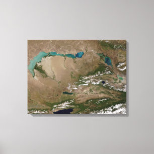 See Balkhash in Ostkasachstan Leinwanddruck