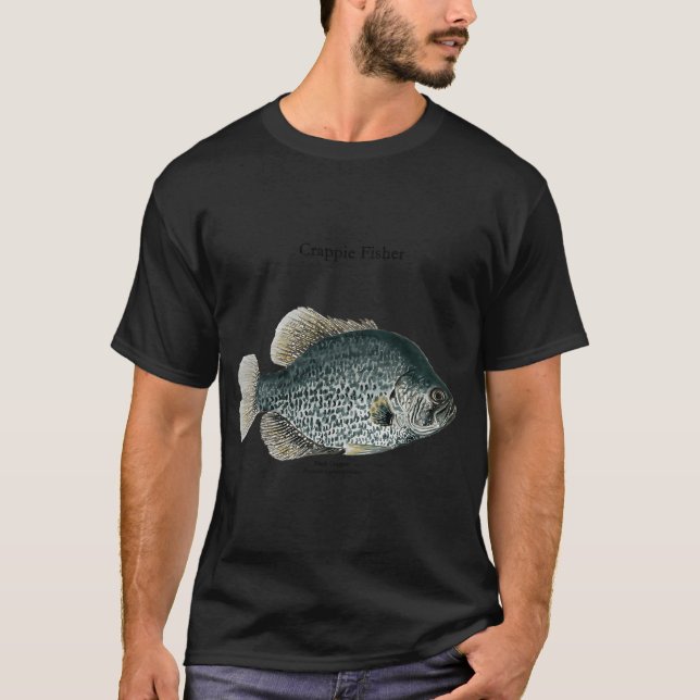 See-Barschgemälde T-Shirt (Vorderseite)