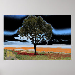 See Beeac Solo Tree Poster