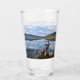 See Bellfield Wolken auf Stillwasser Glas